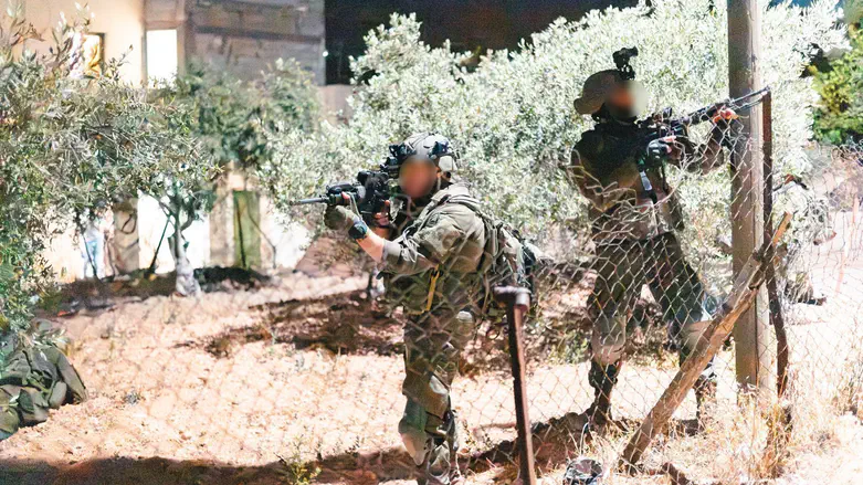 Haredi officers operate in Jenin