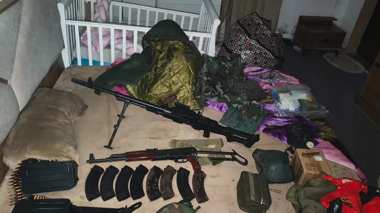 Guns and toys | Watch: Hezbollah weapons cache found in chil