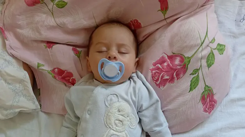 Two months old. Fighting for life