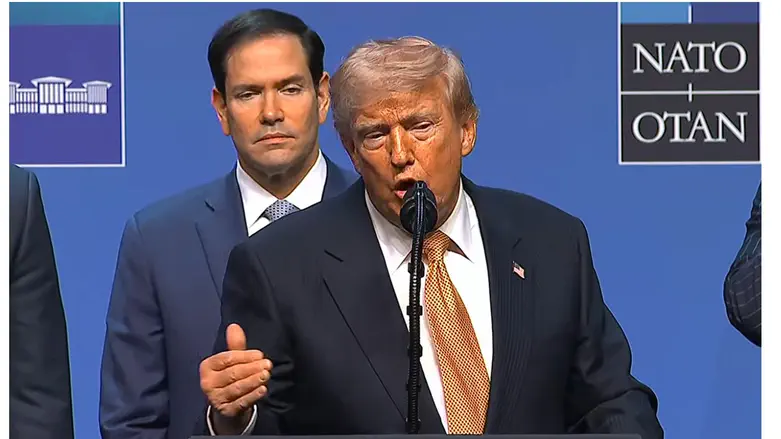 Trump at NATO: 'I'm number one on Iran's kill list'