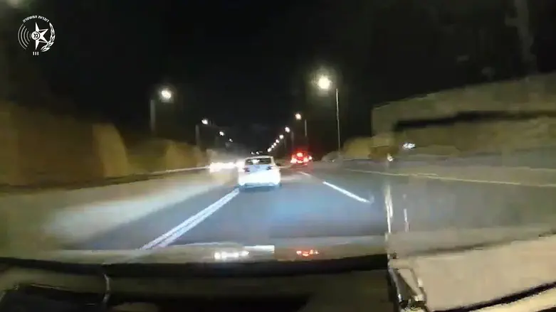 Wach: Palestinian driver arrested after police pursuit
