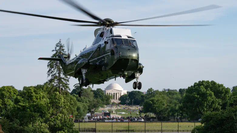 Drama in Washington's skies: Trump's helicopter came close to passenger plane