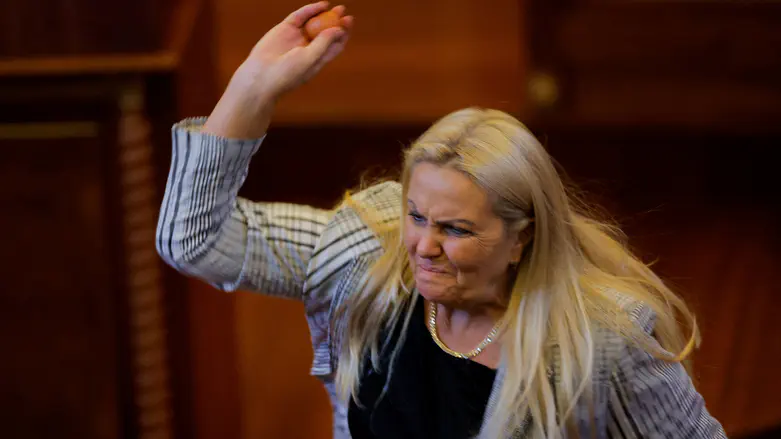 Watch: Eggs thrown in Parliament as protest spirals out of control