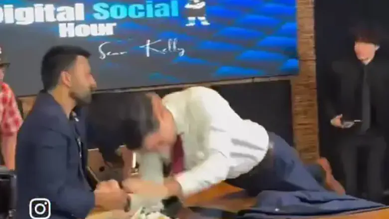 Debate turns physical as anti-Israel activist confronts Yoseph Haddad