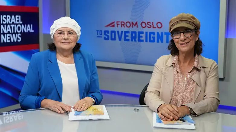 Nadia Matar and Yehudit Katzover