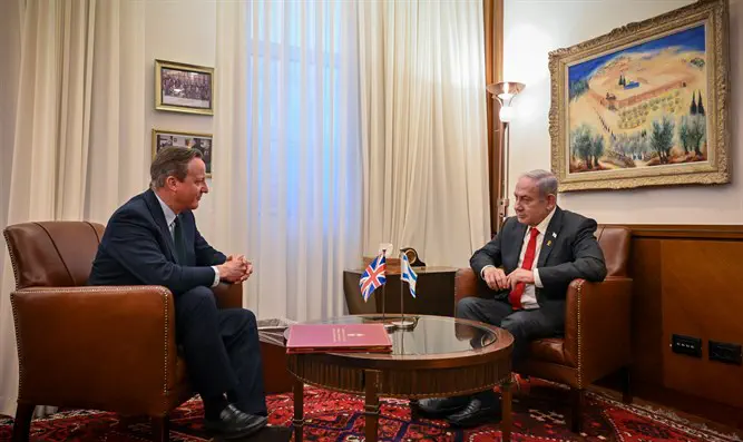 PM Netanyahu and David Cameron