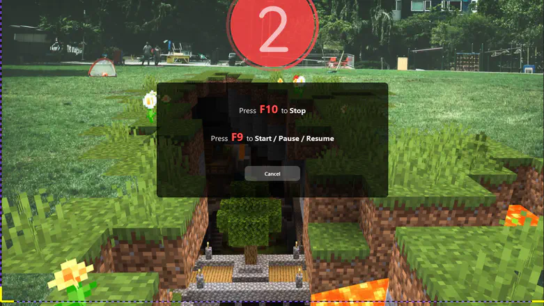 wondershare democreator start recording