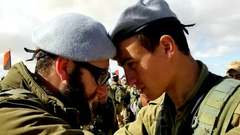 Bram with his good friend Ephraim Abrams