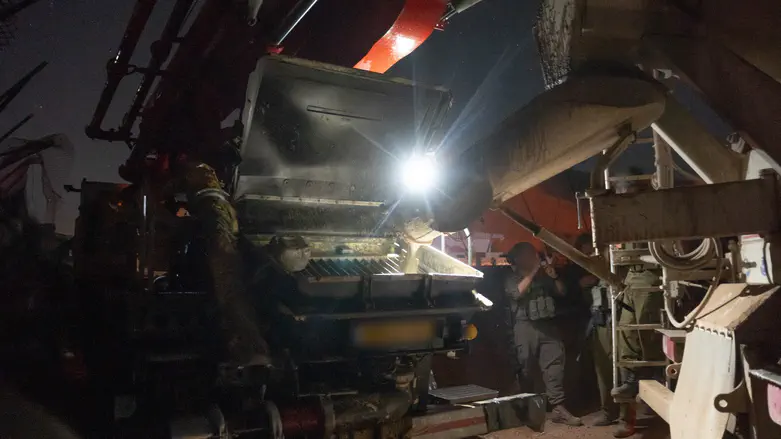 Destroying the underground tunnel