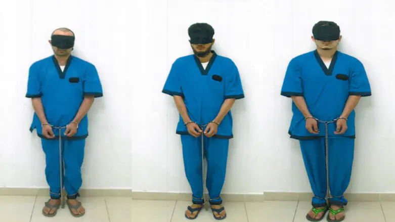 The suspects in the murder of Rabbi Tzvi Kogan