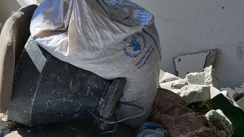 Explosive devices in UNRWA bags