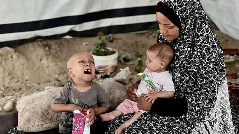 The child Abdullah Al-Hani Muhammad Abu Zarqa