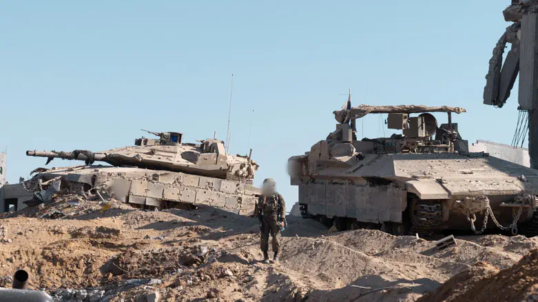 IDF forces in Gaza 