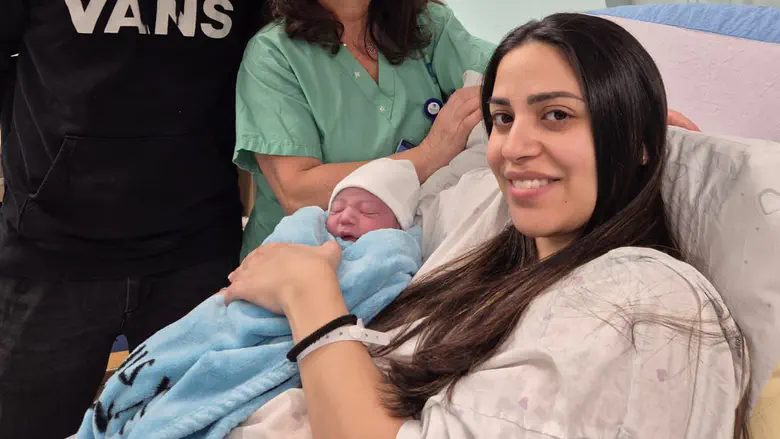 The birth in Ichilov