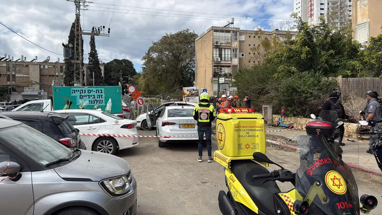 זירת נפילה במרכז