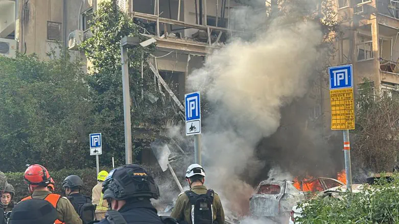 Sceneof attack in Tel Aviv 