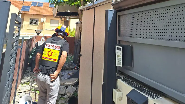 זירת נפילה בצפון