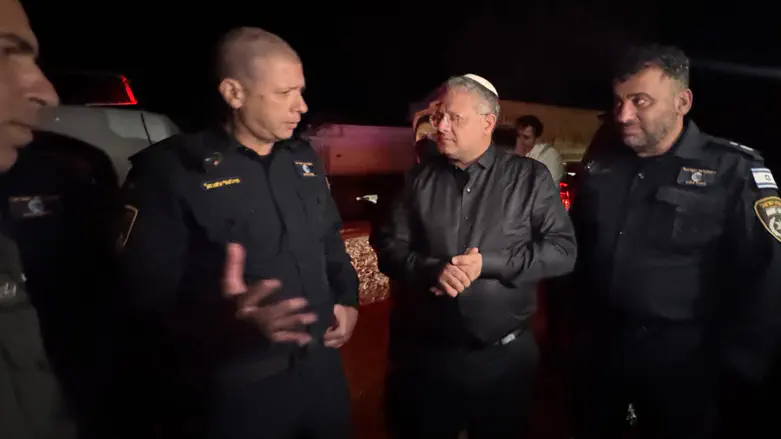 Ben-Gvir in Tuba-Zangariyye