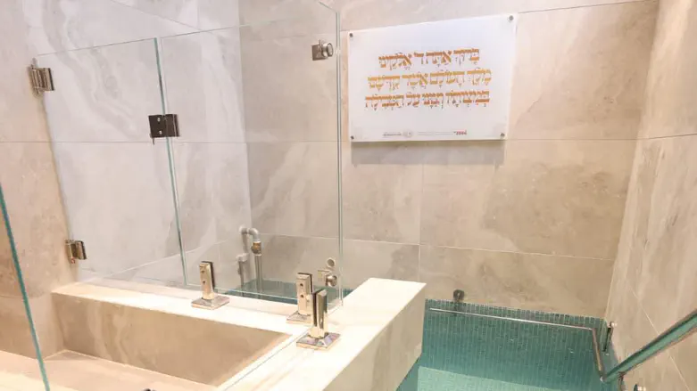 The new mikveh 