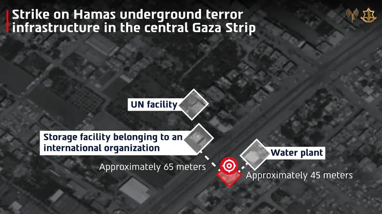 Hamas targets struck