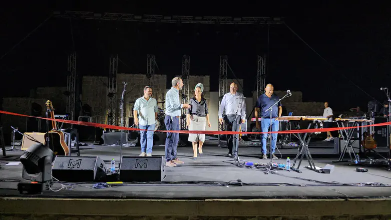 Inauguration of the new Talmonim amphitheater