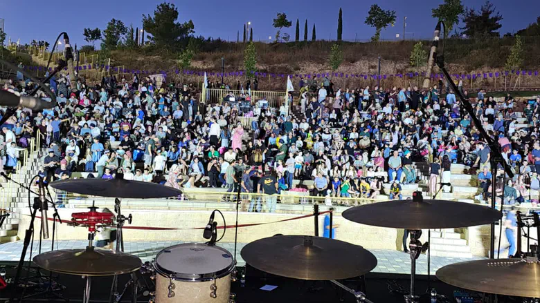 Inauguration of the new Talmonim amphitheater