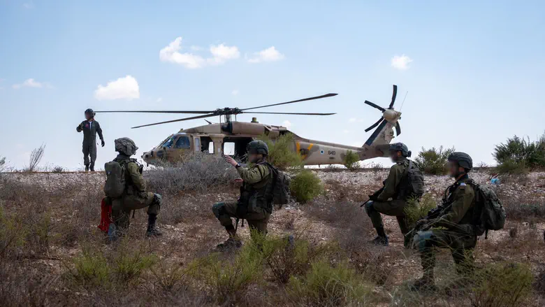 The massive military exercise