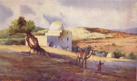 Rachel's Tomb in earlier time/Pnima