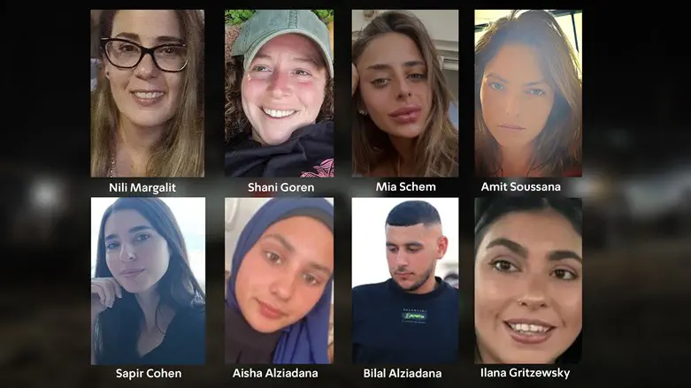 These are the 8 Israeli hostages freed from Hamas captivity