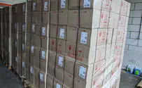 100,000 packages of matzah distributed despite border closures