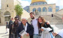 2,600 ascend Temple Mount over Chol Hamoed Pesach