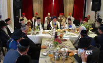 Watch: Mimouna celebration with Jerusalem chief rabbi
