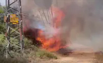 Watch: Incendiary balloon explodes