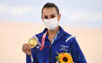 Israeli takes home gold in rhythmic gymnastics