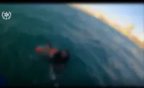 Watch: Police rescue 10-year-old off Herzliya coast