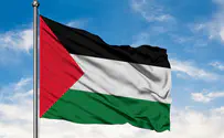 Five detained after waving PLO flags during protest