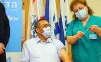 Jerusalem mayor Moshe Leon receives 4th COVID vaccine shot