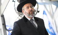 Chief Rabbi: Obey instructions at Meron