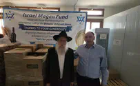 Food for all of Passover donated to Ukraine orphanage