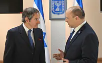 IAEA chief meets PM Bennett during snap visit