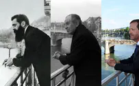 Herzog reenacts historic Herzl balcony photo in Basel