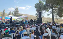 Over 10,000 Jews march through Samaria