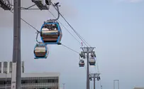 30 passengers stuck in Haifa cable car due to a power outage