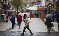 Chilly Shabbat: More rains, chance of flooding