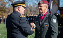 IDF Chief of Staff receives US Legion of Merit 