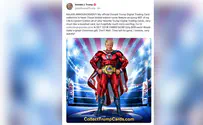 Trump announces superhero trading card set