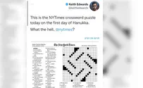 Is that a swastika in the NY Times?