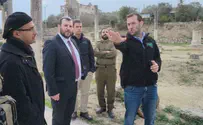 Incoming Heritage Minister visits ancient Samaria