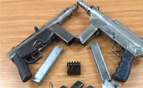 Clearing out illegal weapons in the Arab Israeli sector