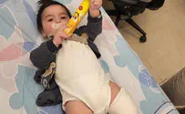 8-month-old baby breaks hip during Gaza rocket attack